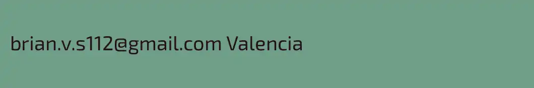 brian.v.s112@gmail.com Valencia